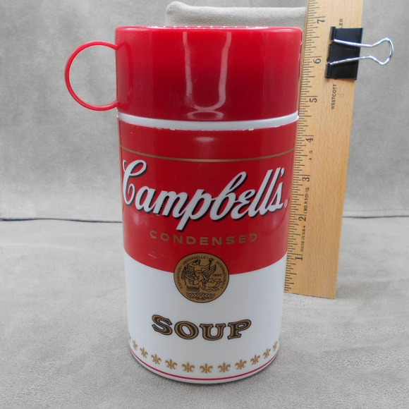 2010 Campbell's Soup Can-tainer Thermos 11.5 oz BPA Free - Picture 4 of 9